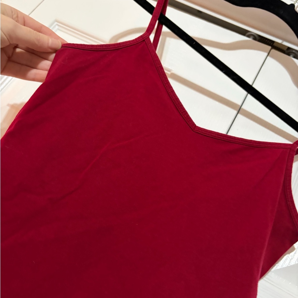 Express Bold Red Camisole Top - Picture 2 of 4